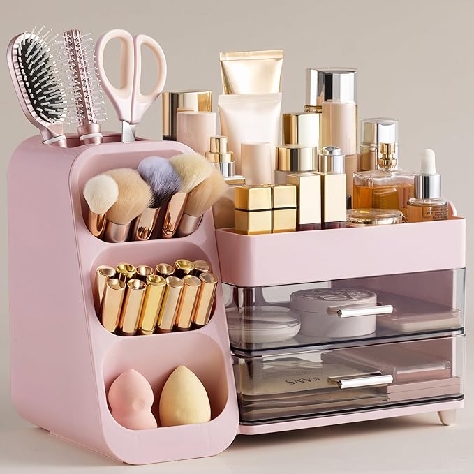 HBlife Makeup Organizer with Brush Holder by HBlife