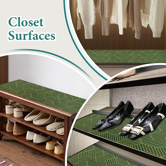 Shelf Liners for Kitchen Cabinets 23.6in x 20FT, Non Adhesive Cabinet Liner - Image 7