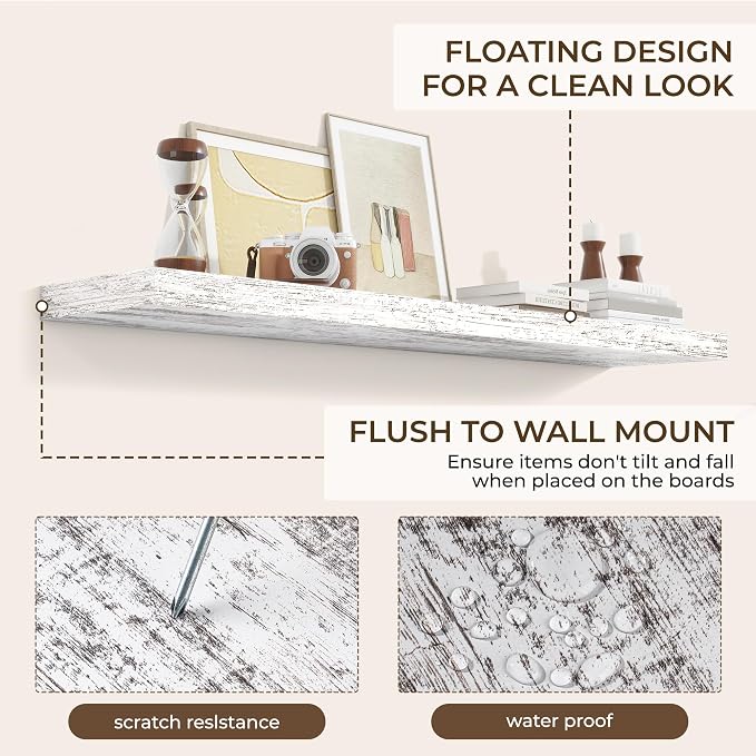 RICHFOCUS 55Inch Floating Shelves - Image 6