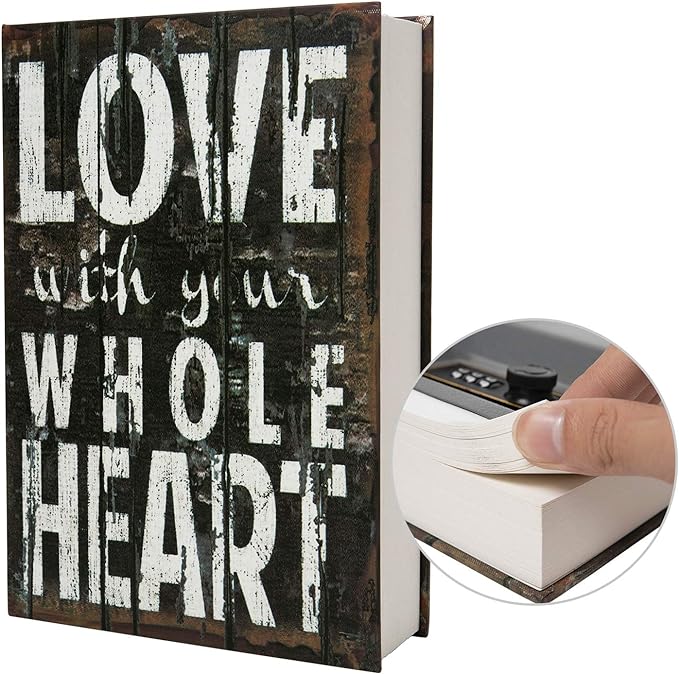 Real Paper Transfer Book Safe, Hollow by PACOLO