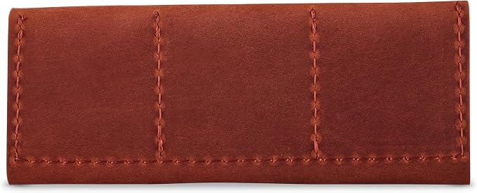 Cognac Leather SD Card Holder - Image 5