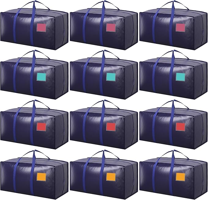 12 Pack Extra Large Heavy Duty Moving Bags by Unknown