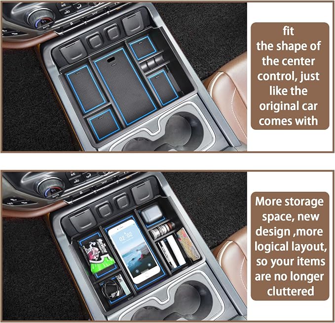 Center Console Organizer Tray Compatible - Image 7