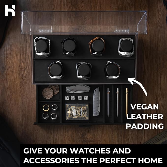 Premium 7 Slot Watch Box for Men - Image 6