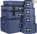 Hard Shell China Storage Containers 8-Piece Set Moving Boxes by HOLDN%E2%80%99STORAGE
