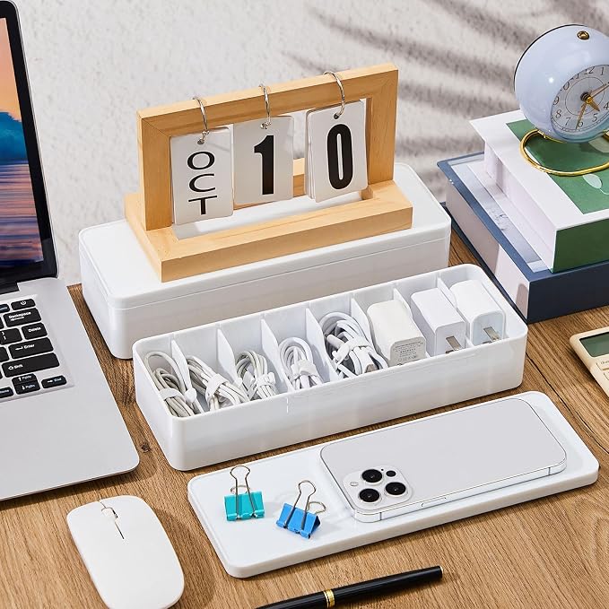 Tatuo 2 Pcs Cable Organizer Box - Image 6