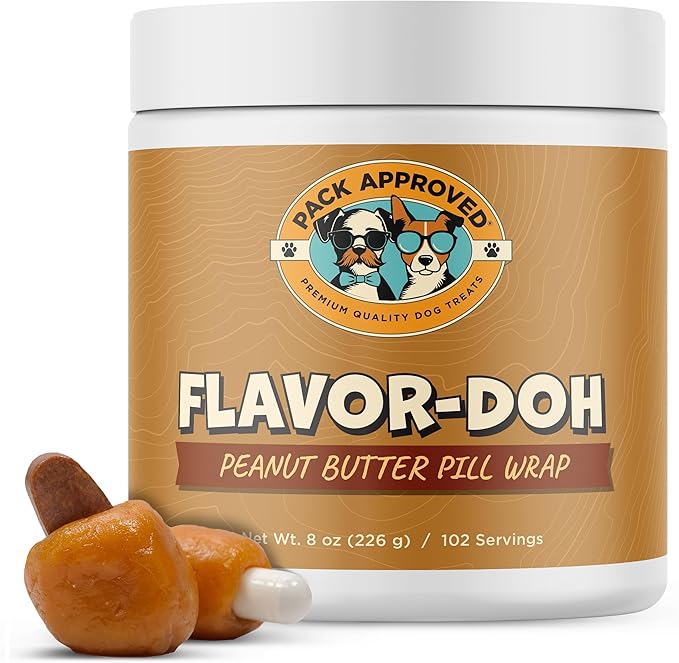 Flavor-Doh - Flavored Pill Wrap by PackApprovedDogTreats