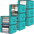 Fab totes Storage Bags, Clothes Blanket Storage Bins Foldable Closet Organizers by Fabtotes