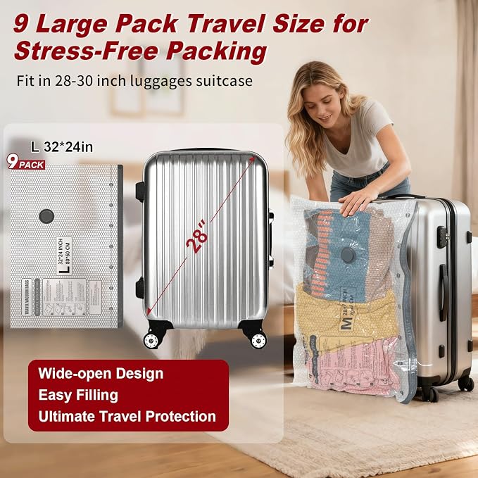 Rechargeable Wireless Pump Travel Storage Bags Set - Image 4