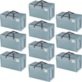 VENO 10 Pack Moving and Storage Bags, Heavy Duty, Alternative to Moving Boxes by Veno