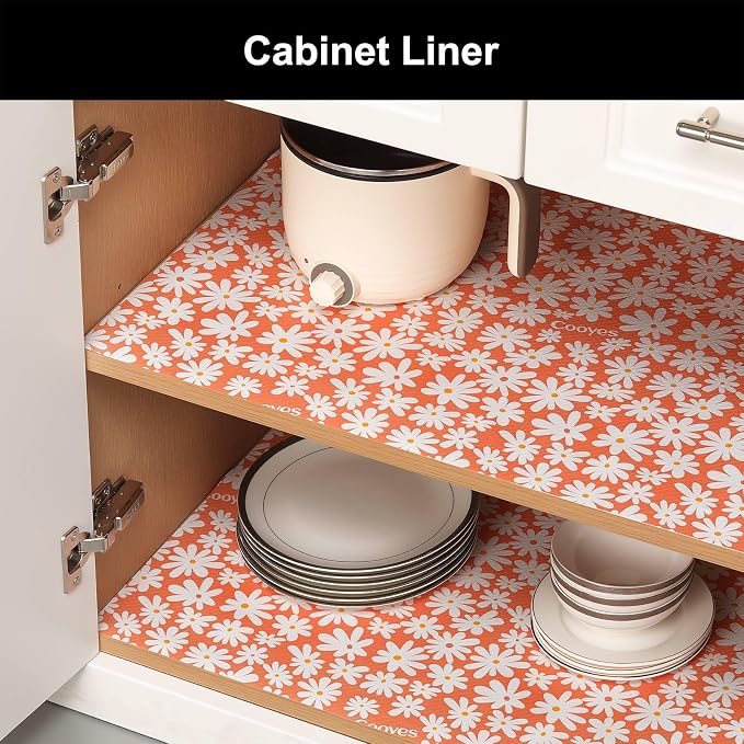 Cooyes Shelf Liner – Premium Non-Adhesive Cabinet & Drawer Liner - Image 4