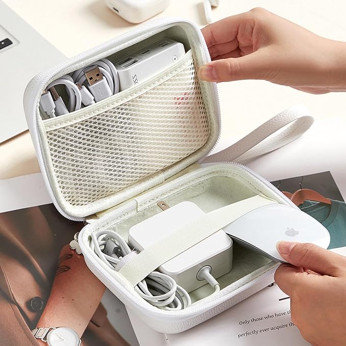 Charger Case for Macbook, Portable Tech Electronic Organizer Bag, Travel - Image 7