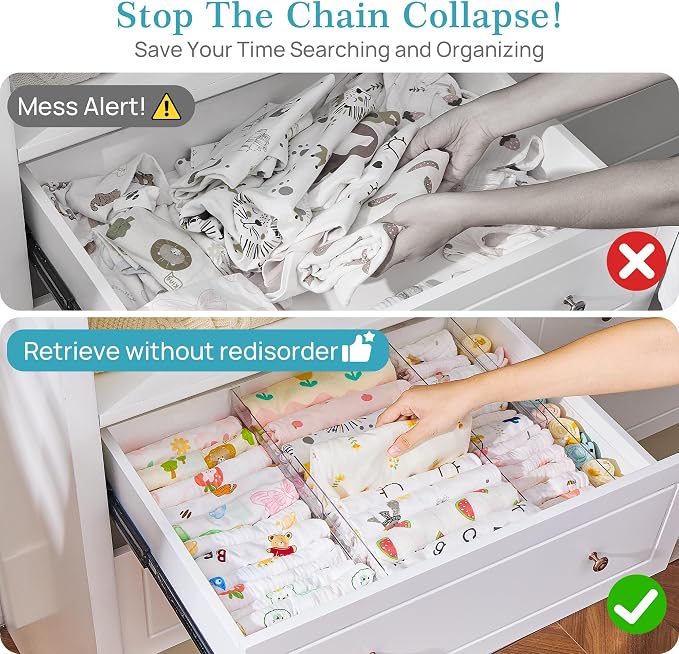 Vtopmart 18 Pack Drawer Dividers - Image 6