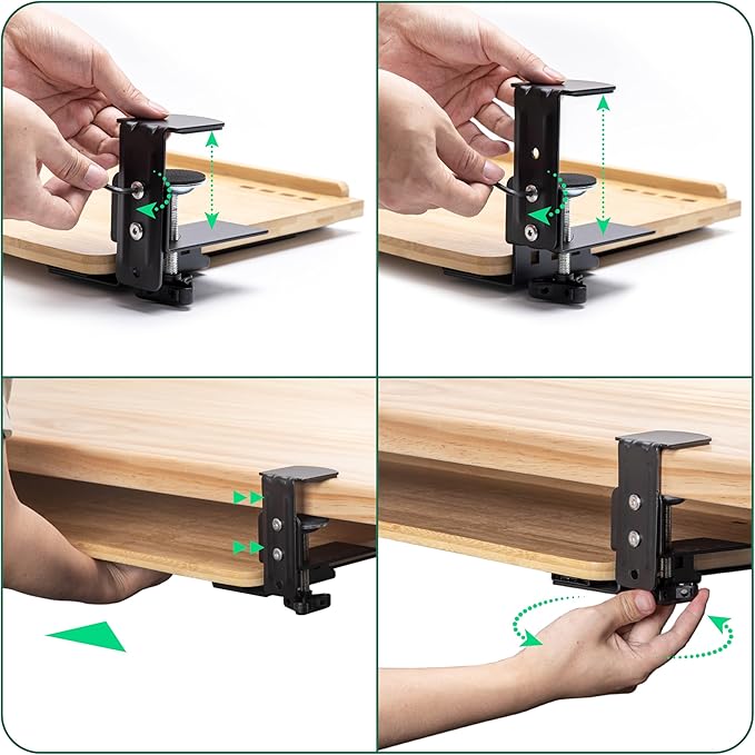 D'vine Dev Under Desk Keyboard Tray - Image 4