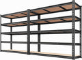 REIBII 48" W Garage Shelving 3020LBS Storage Shelves 5 Tier Heavy Duty Shelving by REIBII