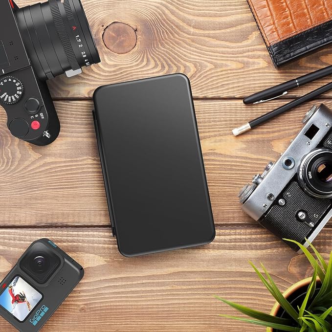 HEIYING SD Card Holder for SD/TF Cards, Portable Memory Card Storage Case - Image 7