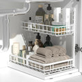 Under Sink Organizer, Adjustable Height Pull-Out Kitchen Storage Organization by Unknown