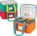 3 Packs Large Magnetic Tiles Storage Bags, Magnetic Tiles Storage Bin, Toy by ZIOZERTT