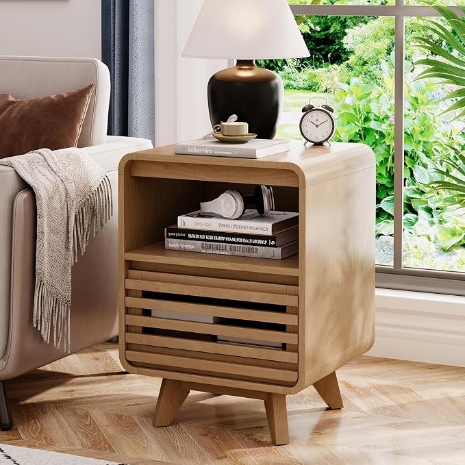 3 Piece Bedroom Set, Dresser and Nightstand Sets, Fluted 6 Drawer Dresser and - Image 8