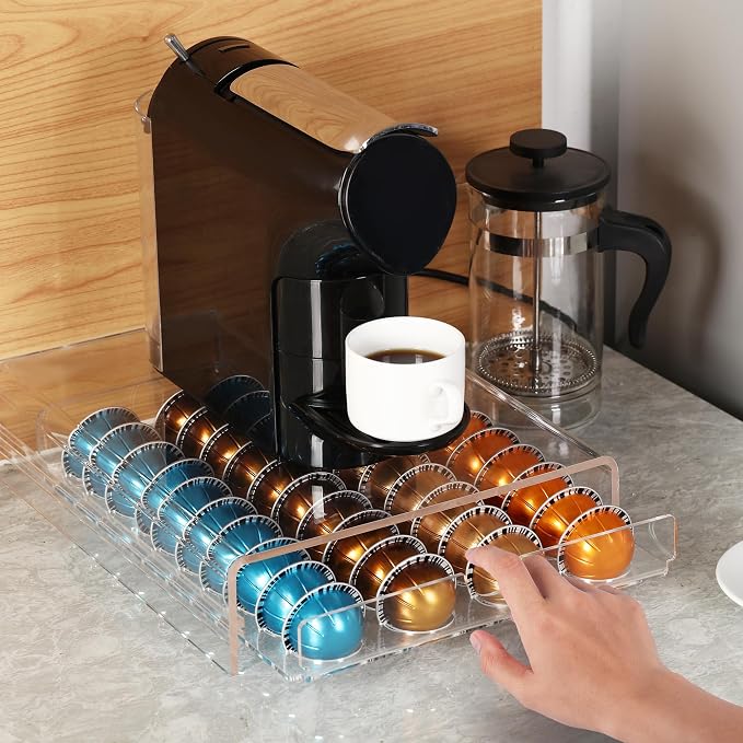 Clear Acrylic Coffee Pod Drawer - Image 3