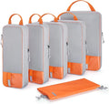 BAGSMART 6 Set /4 Set/2 Set Compression Packing Cubes by BAGSMART