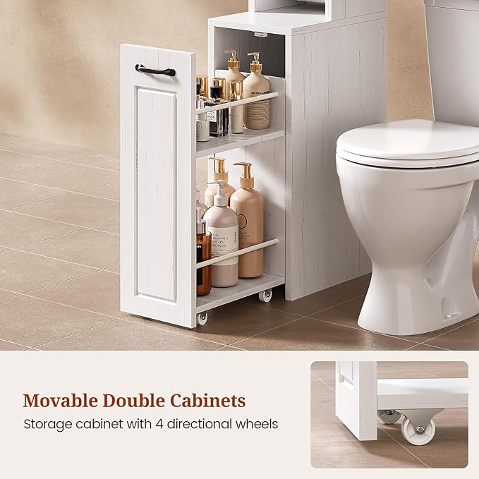 Farmhouse Over The Toilet Storage Cabinet - Image 6