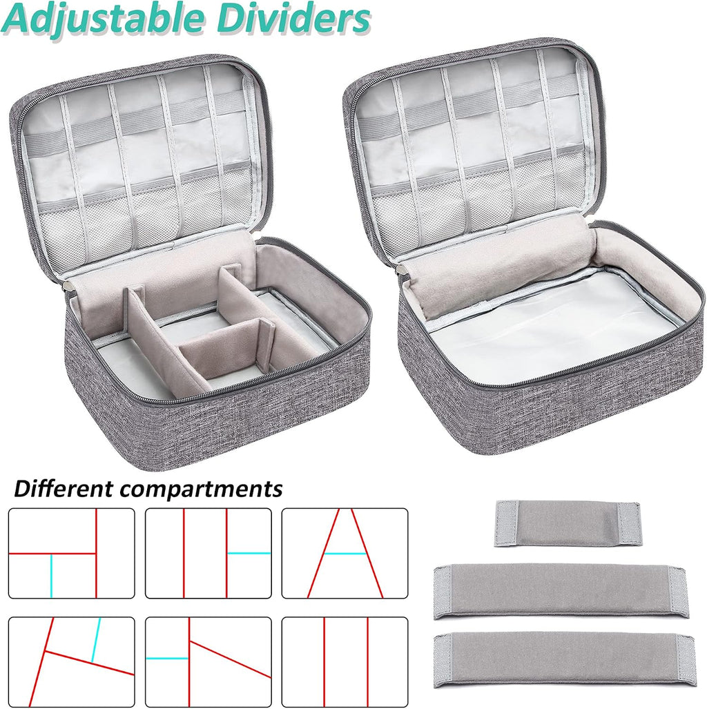 Electronics Organizer Travel Cable Organizer Bag Waterproof Portable
