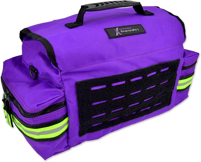 Lightning X Personalized First Responder EMT EMS Trauma Bag w/Stocked First Aid - Image 4