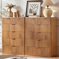 LEYAOYAO Fluted 6 Drawers Dresser by LEYAOYAO-Findtheshiningpointofyourideallife%EF%BC%81