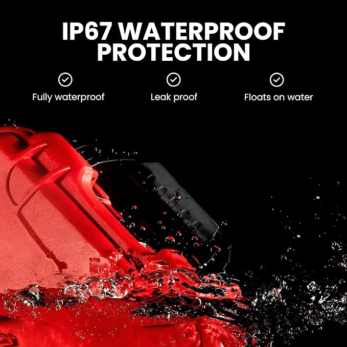 NANUK 904 Waterproof First Aid Box Empty – Durable, Medical First Aid Organizer - Image 2