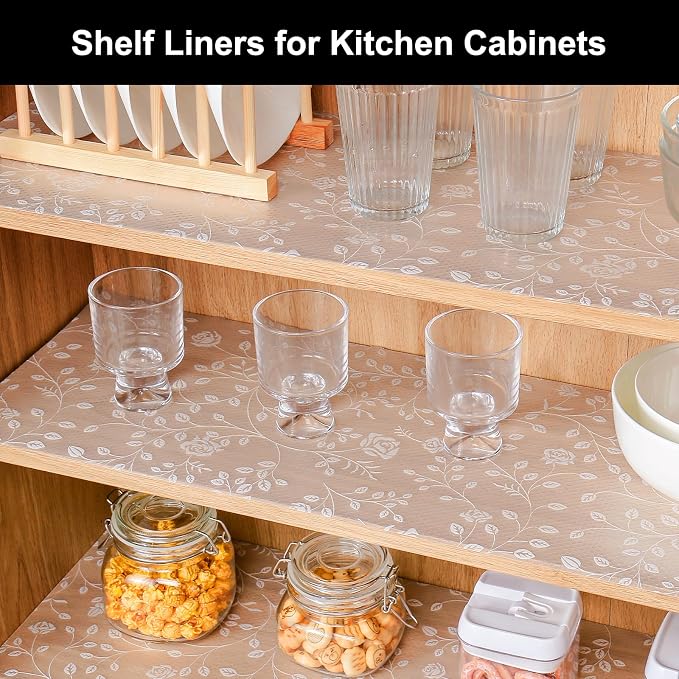 Cooyes Shelf Liner – Premium Non-Adhesive Cabinet & Drawer Liner - Image 2