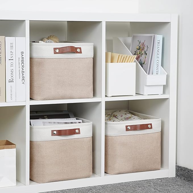DULLEMELO Fabric Storage Bins, Storage Baskets - Image 6