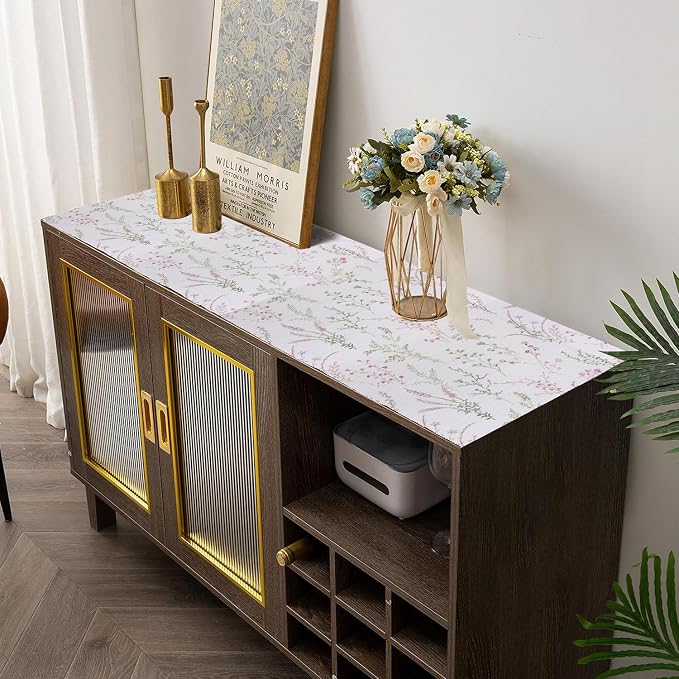 Floral Drawer and Shelf Liner for Cabinets 16IN x 20FT, Non-Adhesive and Strong - Image 8