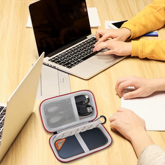Lacdo Hard Carrying Case for SanDisk Extreme Pro/SanDisk Extreme Portable - Image 6