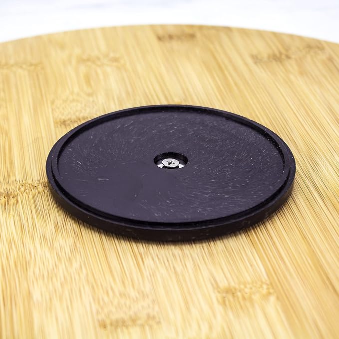 TB Home Lazy Susan Organizer for Cabinet, Pantry or Tabletop – 14" Bamboo - Image 8