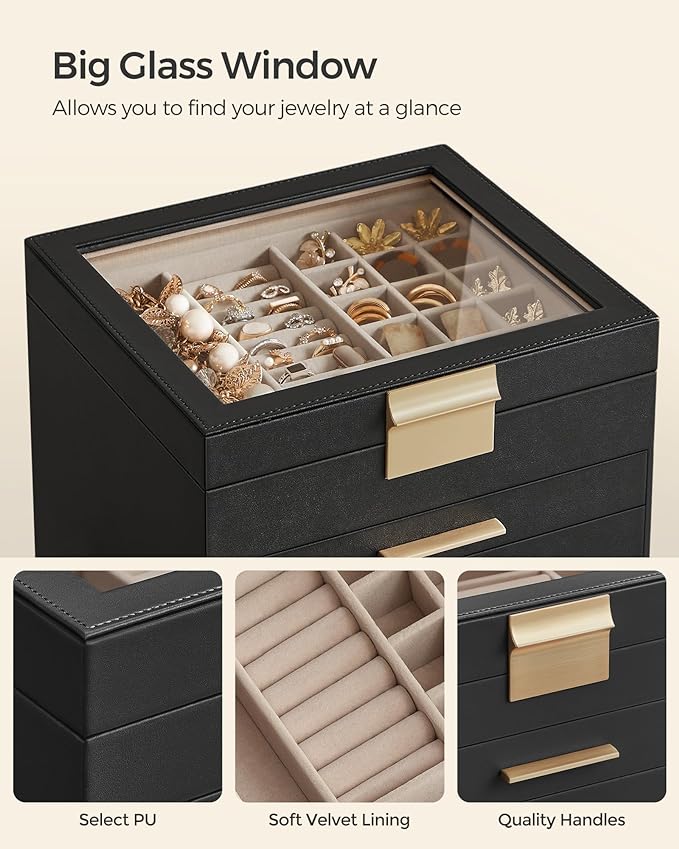 SONGMICS Jewelry Box Organizer - Image 4
