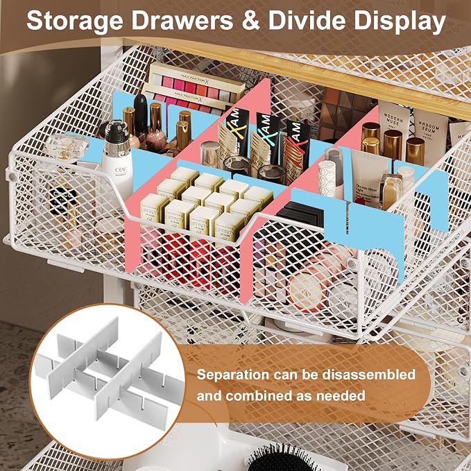 5-Tier Craft Organizer Cart - Image 6