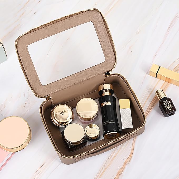 Aveniee Clear Makeup Bag Organizer, Travel Toiletry Bag Cosmetic Case - Image 5