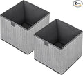 Storage Baskets, 11.8-Inch Woven Fabric Bins, Storage Cubes by EITMOW