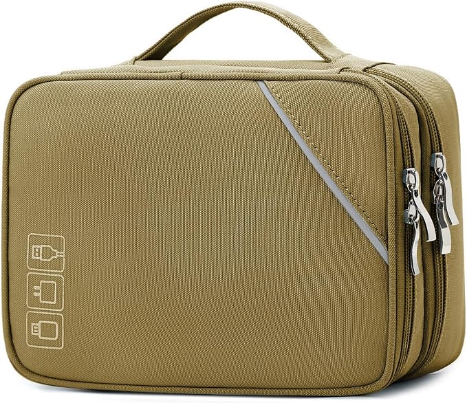 Lanola Electronic Accessories Case, Electronics Travel Organizer, Portable by Lanola