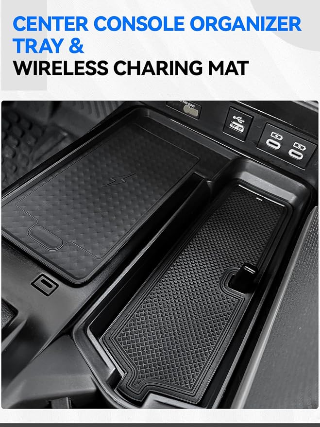 ELECFRESH 4PCS Center Console Organizer Tray - Image 3