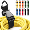 18 Pack 17 Inch Adjustable Extension Cord Holder Organizer by Wowangce