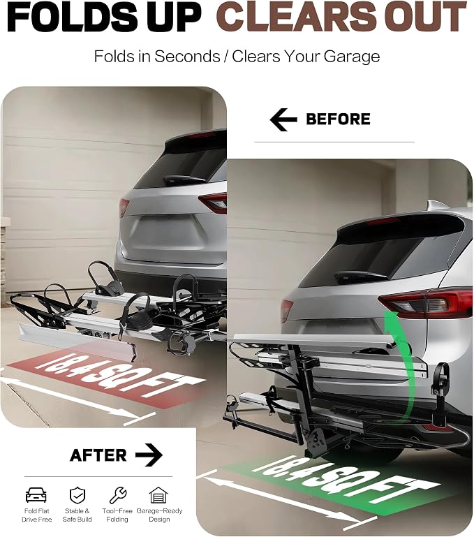 RokRack One Foldable 2-Ebike Rack - Image 4
