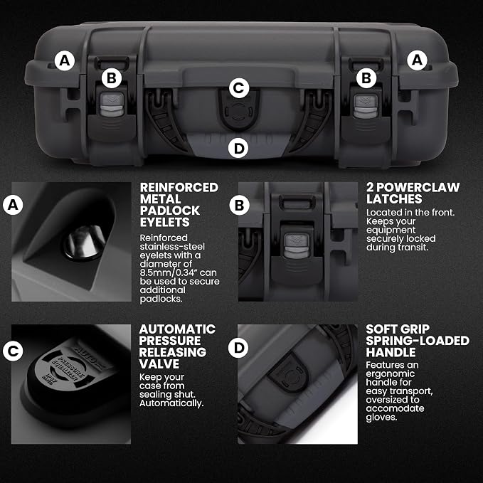 NANUK 910 Waterproof Watch Case - Image 6