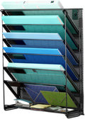 Kuntine.B Wall File Organizer Office Hanging Magazine Holder Wall File