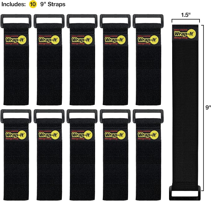 Super-Stretch Wrap-It Storage Straps - Image 3