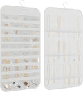 Hanging Jewelry Organizer Storage, 40 Pockets 36 Hooks Necklace Earring by DonYeco