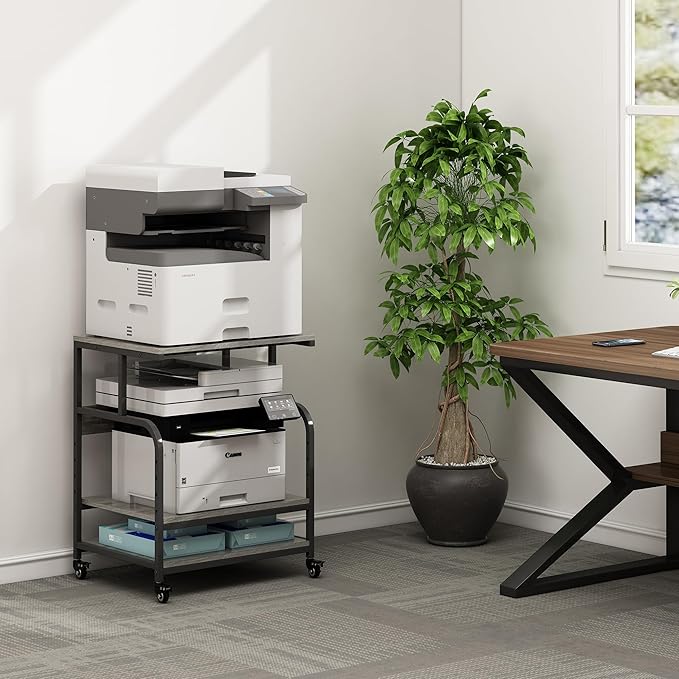 Large Printer Stand Table 23.6 x18.9 x 30 Inches - Image 6