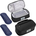 Insulin Cooler Travel Case with 2 x 90g TSA Approved Ice Packs