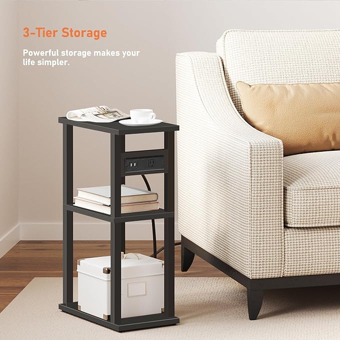 TUTOTAK Small Narrow Side Table - Image 6